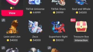 how much are gifts worth on tiktok